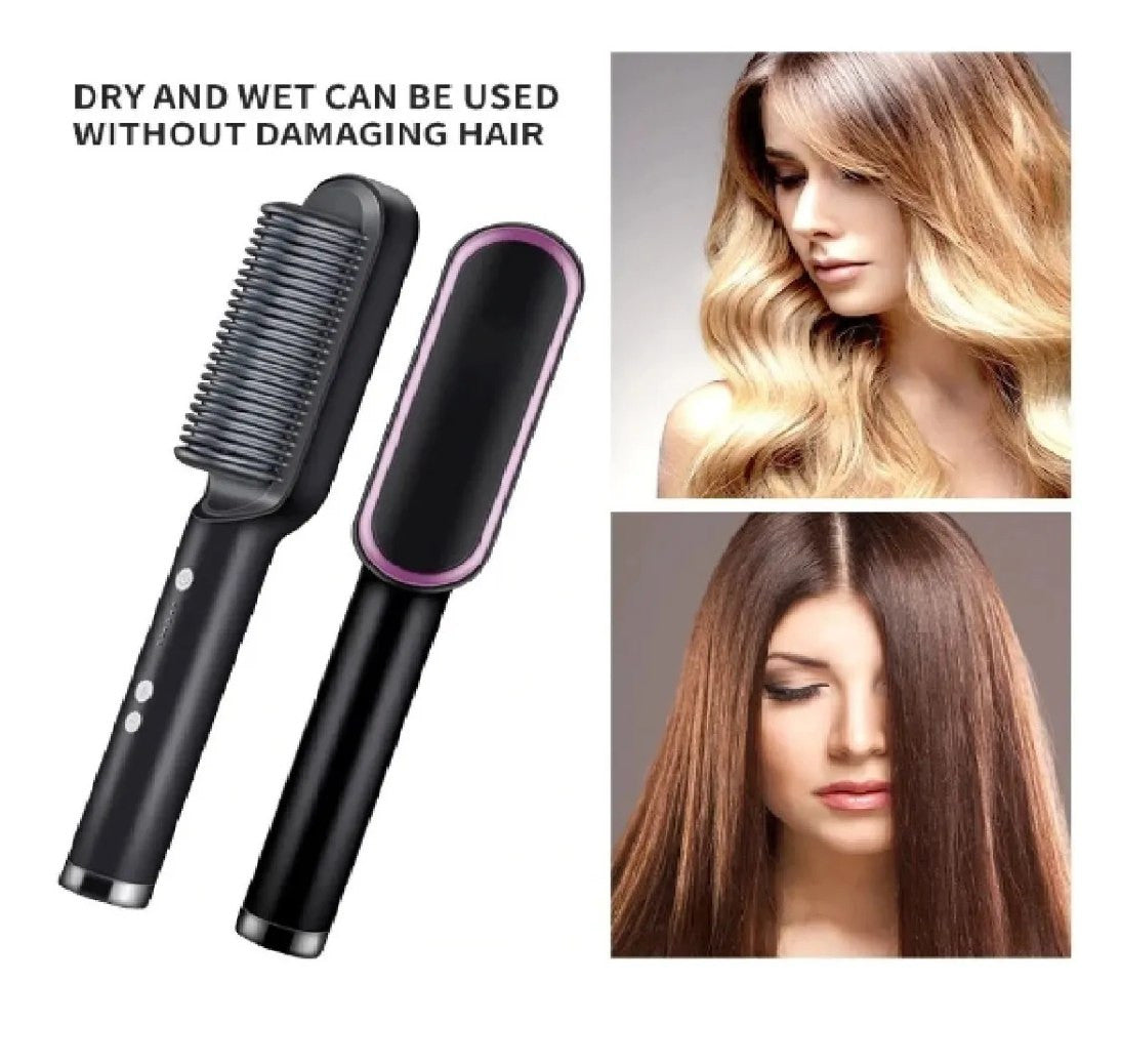 SmoothGlow™ | Cepillo Alisador de Pelo Profesional + ENVIO GRATIS