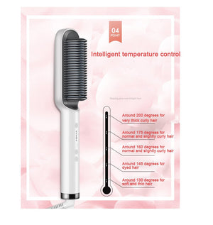 SmoothGlow™ | Cepillo Alisador de Pelo Profesional + ENVIO GRATIS